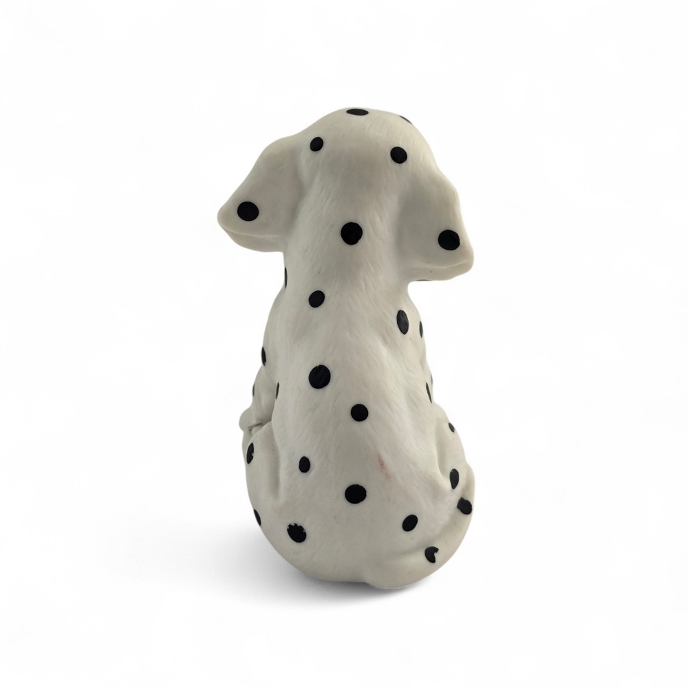 Vintage HOMCO Dalmatian Puppy Figurine #1467 Black White Dog Decor - Picture 3 of 6